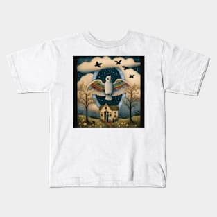 Naïve Art Birds 01 Kids T-Shirt